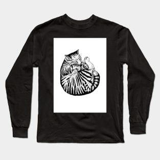 Sleeping Cat Long Sleeve T-Shirt